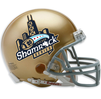 Notre Dame Shamrock Series Chicago Mini Helmet