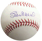 Stan Musial autographed baseball with COA
