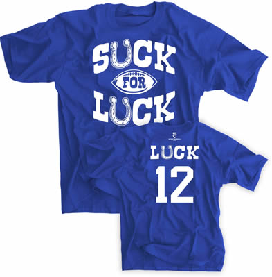 Suck For Luck Indianapolis Football Shirt