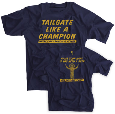 Tailgate like a Champion Where Every Game is a Victory Jesus Shirt