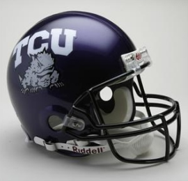 TCU Horned Frogs Authentic Helmet