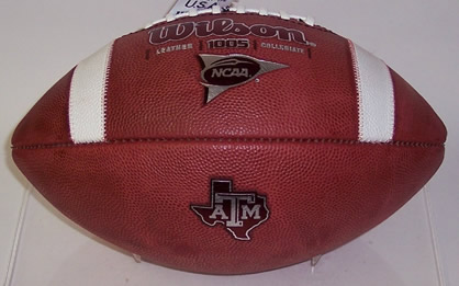 Texas A&M Aggies Wilson NCAA Game Day Football F1005