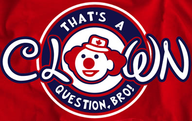 That's A Clown Question Bro! Hustle 34 Shirt