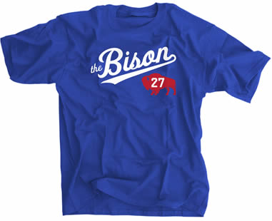 The Bison 27 Los Angeles Baseball Shirt