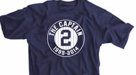 The Captain #2 1995-2014 Farewell Tribute New York Baseball T-Shirt