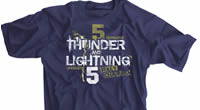 Thunder and Lightning 5 shirt