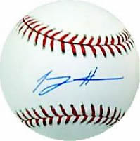 Tommy Hanson autographed MLB baseball with COA