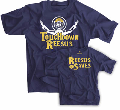 Touchdown Reesus Reesus Saves Shirt