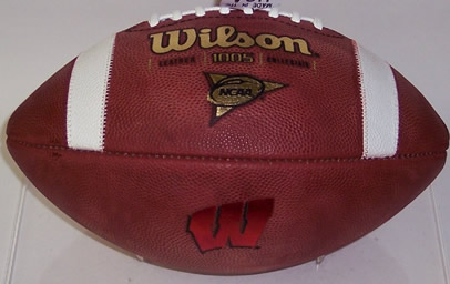 Wisconsin Badgers Wilson F1005 NCAA Game Day Football